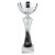 Vigour Trophy Cup | Silver & Black | 295mm - TR26208C