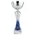 Vigour Trophy Cup | Silver & Blue | 295mm - TR26209C
