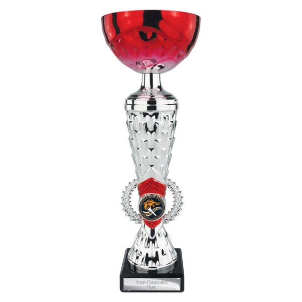 Energy Trophy Cup | Red & Silver | 275mm