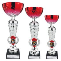Energy Trophy Cup | Red & Silver | 295mm