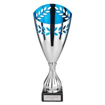 Maximus Laser Trophy | Silver & Blue | 375mm