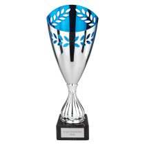 Maximus Laser Trophy | Silver & Blue | 385mm