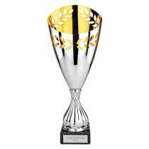 Maximus Laser Trophy | Silver & Gold | 375mm