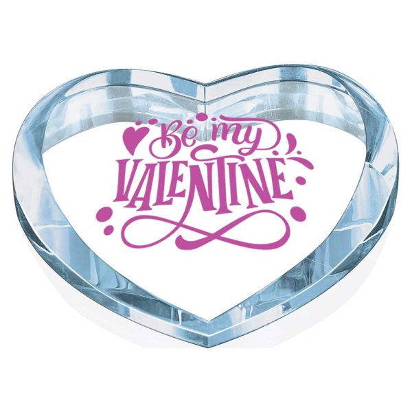 Passion Heart Paperweight | 90mm | 20mm Width