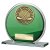Seismic Golf Circle Plaque | Green & Silver | 105mm - CR26646A