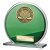 Seismic Golf Circle Plaque | Green & Silver | 125mm - CR26646B