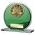 Seismic Golf Circle Plaque | Longest Drive | Green & Silver | 105mm - CR26648A