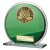 Seismic Golf Circle Plaque | Longest Drive | Green & Silver | 125mm - CR26648B