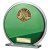 Seismic Golf Circle Plaque | Longest Drive | Green & Silver | 145mm - CR26648C