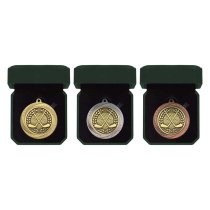 Superstar Golf Medal & Box | Silver | 60mm