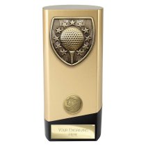Prime Cobra Golf Trophy | Gold & Black | 160mm