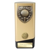 Prime Cobra Golf Trophy | Nearest the Pin | Gold & Black | 160mm