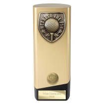 Prime Cobra Golf Trophy | Nearest the Pin | Gold & Black | 190mm