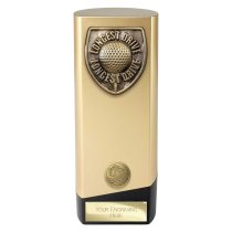 Prime Cobra Golf Trophy | Longest Drive | Gold & Black | 190mm
