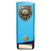 Prime Cobra Golf Trophy | Nearest the Pin | Blue & Purple | 190mm