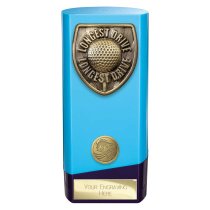 Prime Cobra Golf Trophy | Longest Drive | Blue & Purple | 160mm