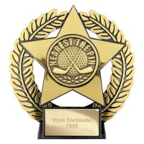 Emperor Star Plaque | Nearest the Pin | Gold | 120mm