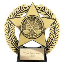 Emperor Star Plaque | Longest Drive | Gold | 120mm