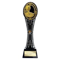 Maverick Extreme Tower Golf Trophy | Black & Fusion Gold | 290mm